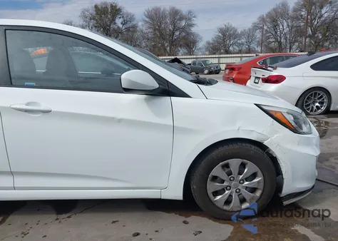 2015 Hyundai Accent Gls из США, поврежденный, VIN KMHCT4AE6FU930696